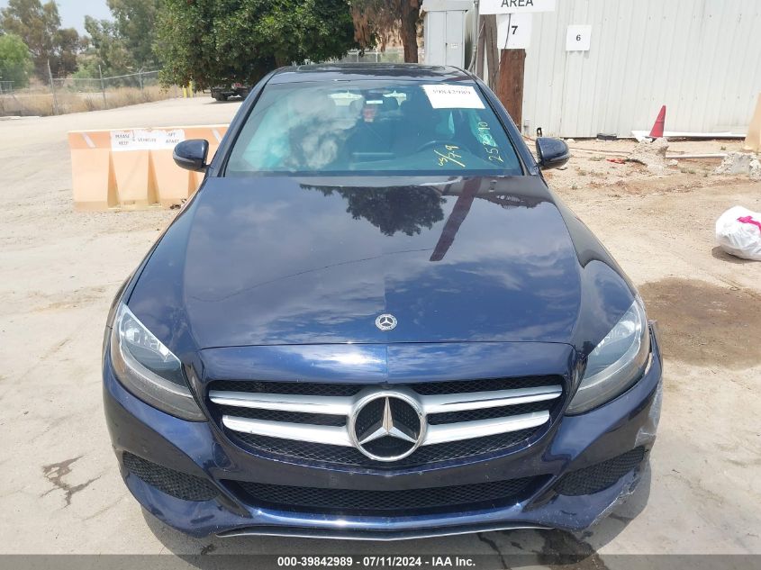 2018 Mercedes-Benz C 300 VIN: 55SWF4JB3JU253590 Lot: 39842989