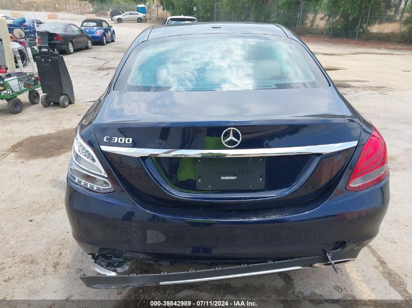 2018 Mercedes-Benz C 300 VIN: 55SWF4JB3JU253590 Lot: 39842989