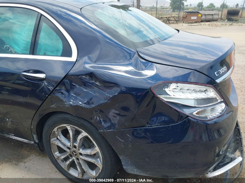 2018 Mercedes-Benz C 300 VIN: 55SWF4JB3JU253590 Lot: 39842989
