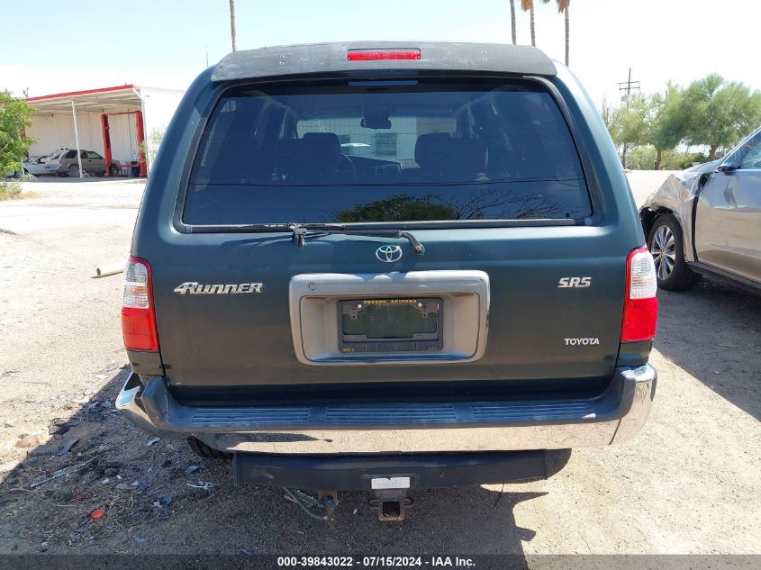 2001 Toyota 4Runner Sr5 VIN: 0JT3GN86R91018312 Lot: 39843022