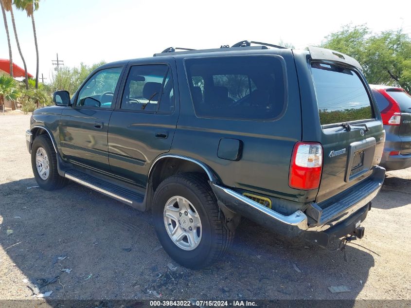 2001 Toyota 4Runner Sr5 VIN: 0JT3GN86R91018312 Lot: 39843022