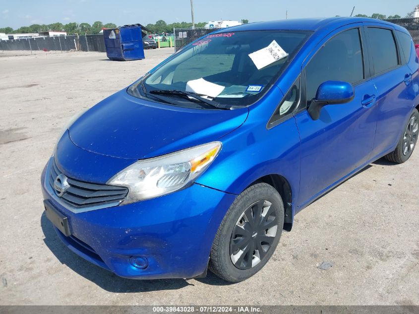 2014 Nissan Versa Note Sv VIN: 3N1CE2CP6EL378162 Lot: 39843028
