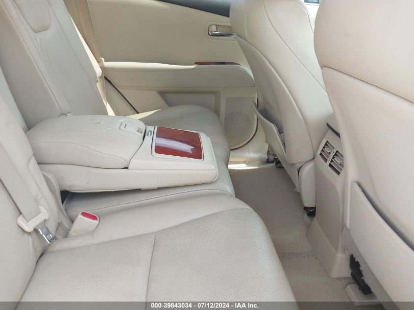 2011 Lexus Rx 350 VIN: 2T2BK1BA5BC103269 Lot: 39843034