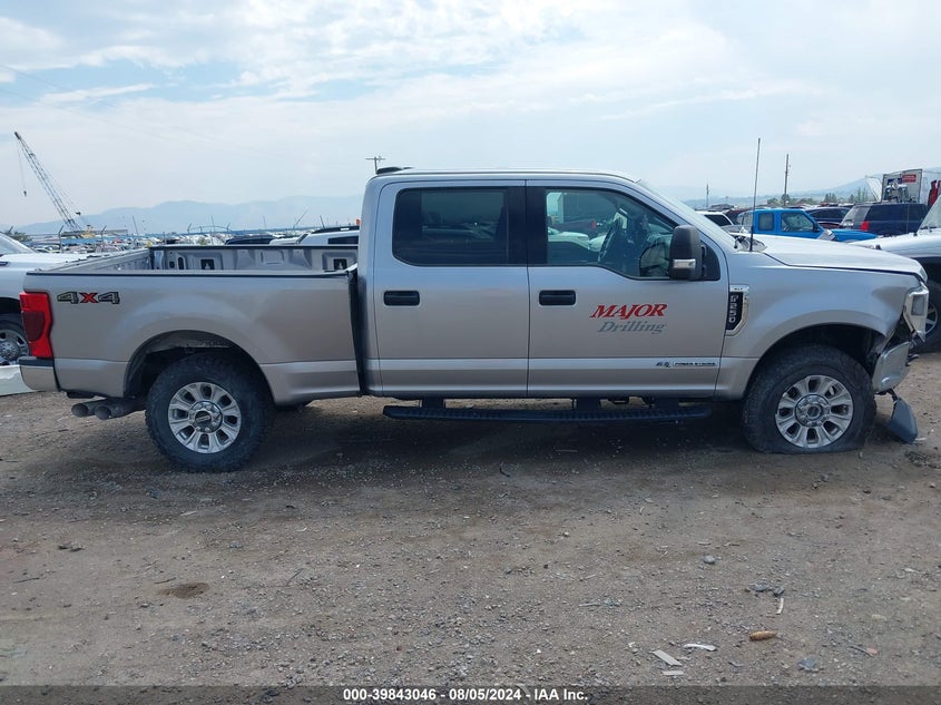 2021 Ford F250 Super Duty VIN: 1FT7W2BT1MED92673 Lot: 39843046