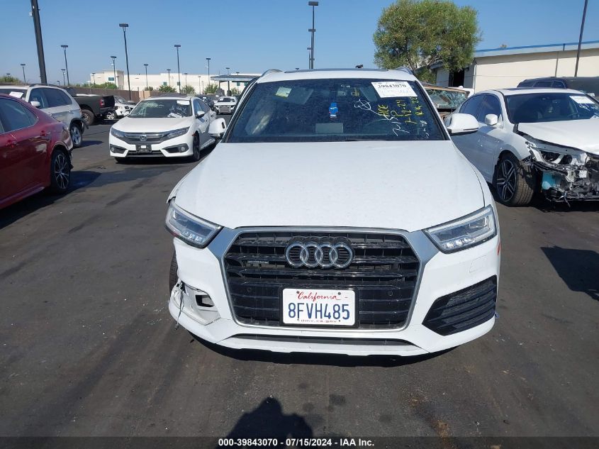 2018 Audi Q3 2.0T Premium/2.0T Sport Premium VIN: WA1JCCFS1JR033988 Lot: 39843070