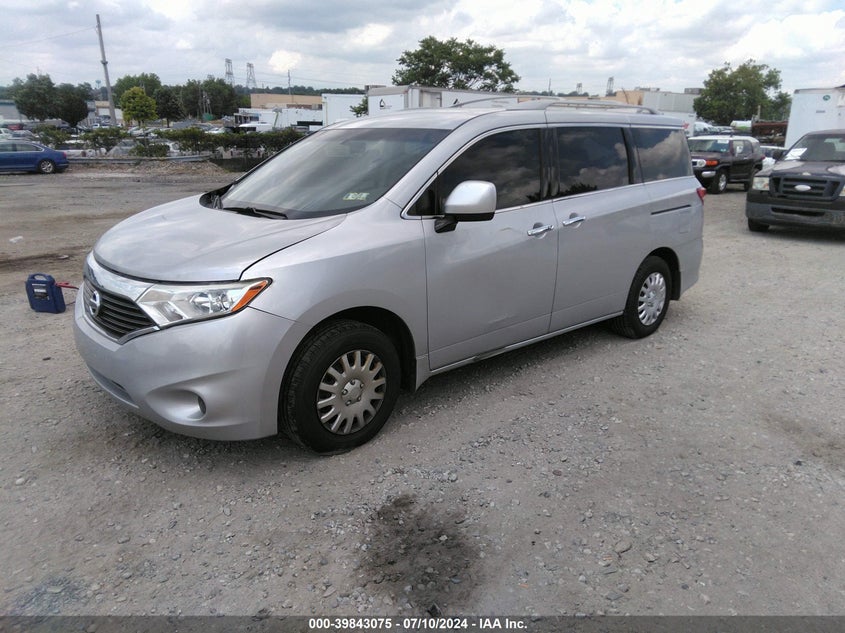 2015 Nissan Quest S VIN: JN8AE2KP7F9126070 Lot: 39843075