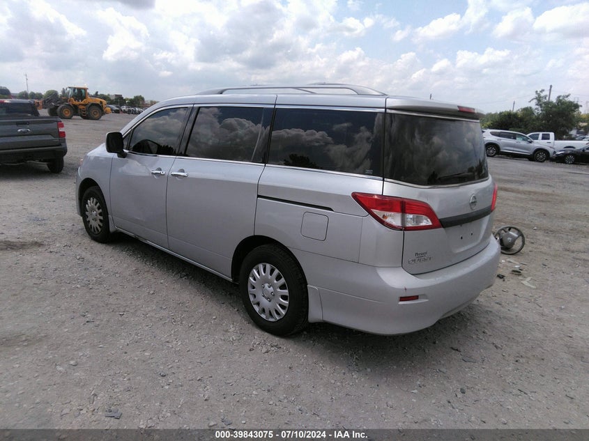 2015 Nissan Quest S VIN: JN8AE2KP7F9126070 Lot: 39843075