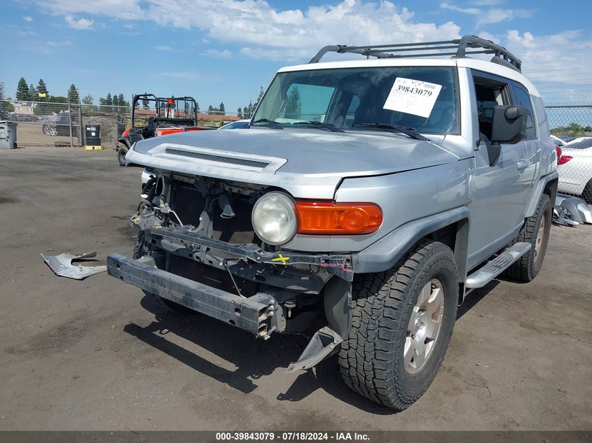 2008 Toyota Fj Cruiser VIN: JTEBU11F080103318 Lot: 39843079