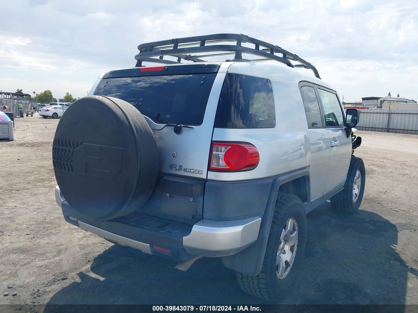 2008 Toyota Fj Cruiser VIN: JTEBU11F080103318 Lot: 39843079