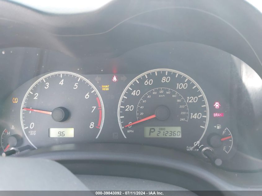 2011 Toyota Corolla Le VIN: JTDBU4EE5BJ105655 Lot: 39843092