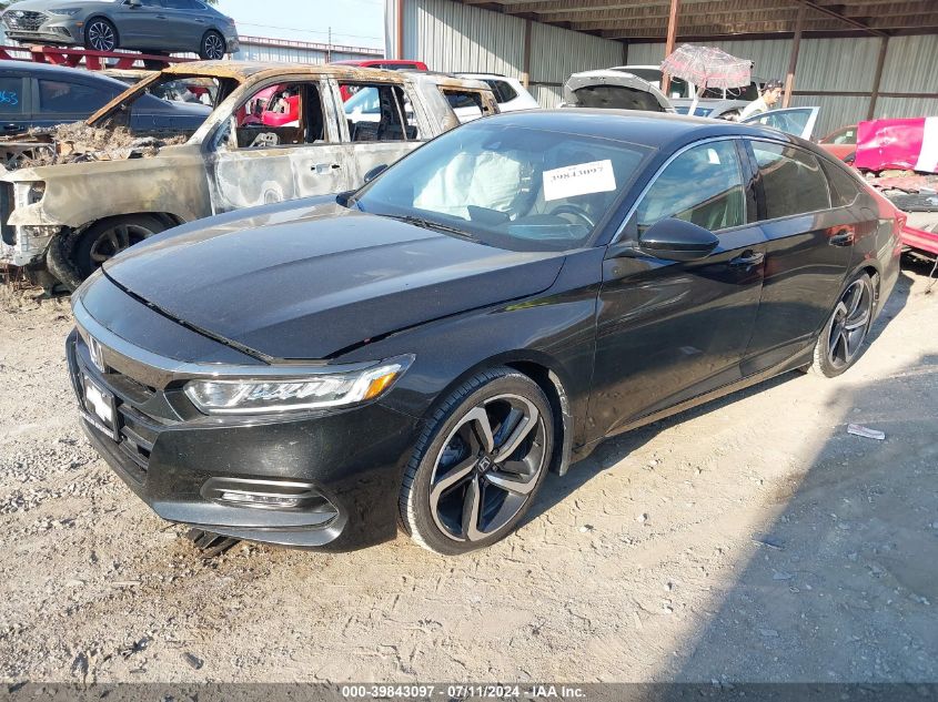 1HGCV1F36KA002632 2019 HONDA ACCORD - Image 2