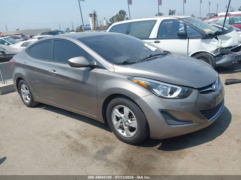 5NPDH4AE0FH645108 2015 HYUNDAI ELANTRA - Image 1