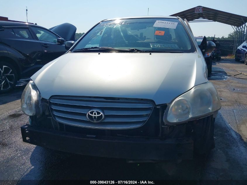 2003 Toyota Corolla Ce VIN: JTDBR32E530027207 Lot: 39843126