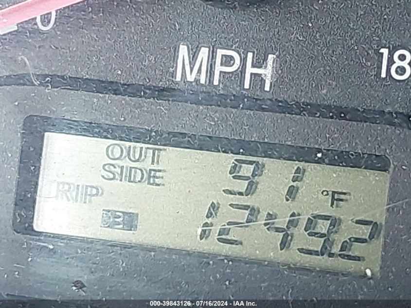 2003 Toyota Corolla Ce VIN: JTDBR32E530027207 Lot: 39843126