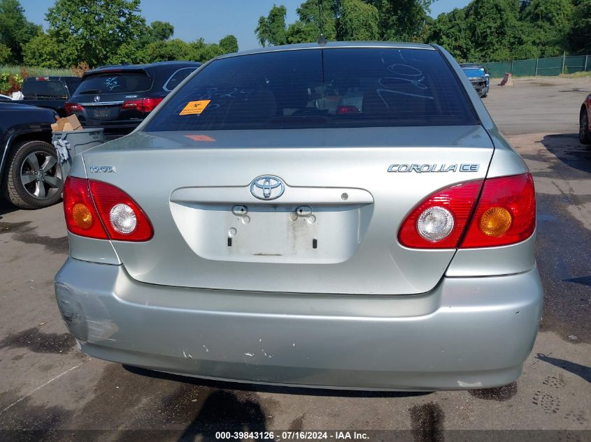 2003 Toyota Corolla Ce VIN: JTDBR32E530027207 Lot: 39843126