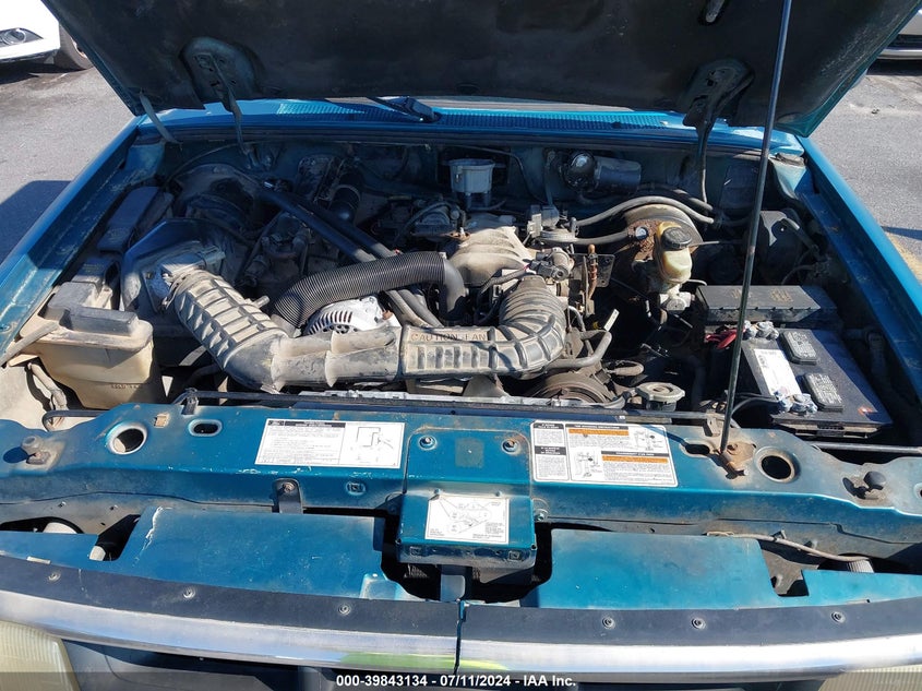 1993 Ford Ranger Super Cab VIN: 1FTCR14UXPPB83771 Lot: 39843134