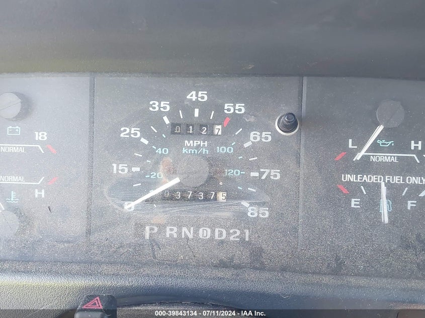 1993 Ford Ranger Super Cab VIN: 1FTCR14UXPPB83771 Lot: 39843134