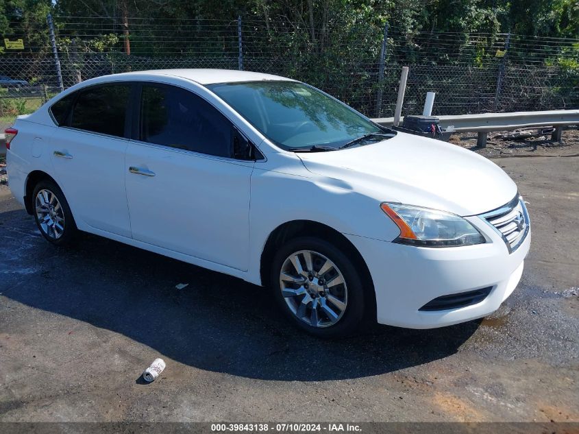 2015 Nissan Sentra Fe+ S VIN: 3N1AB7AP4FY364460 Lot: 39843138