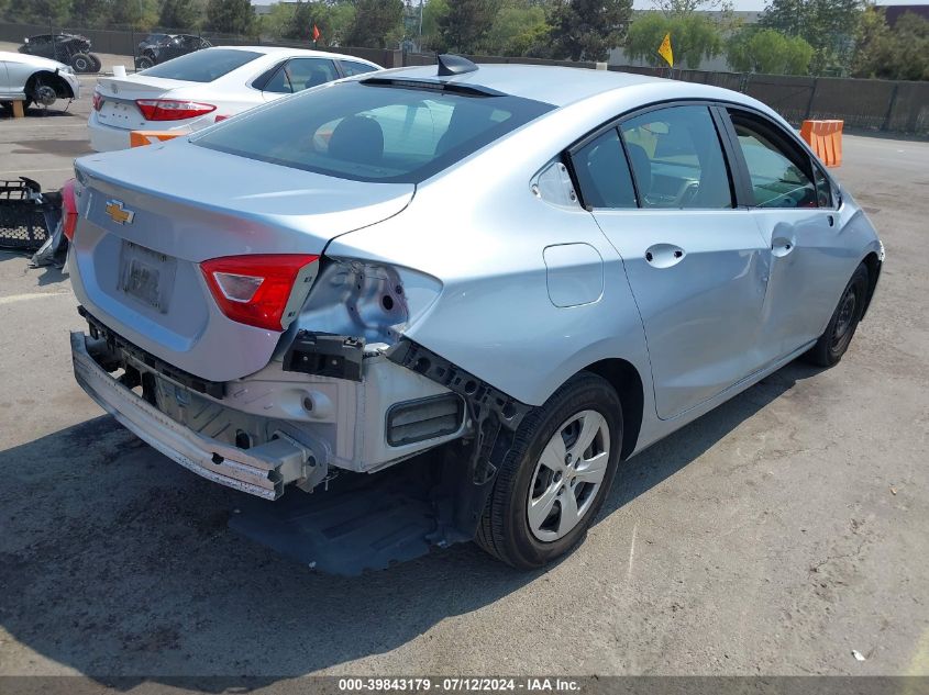 2017 Chevrolet Cruze Ls VIN: 01G1BC5SM3H713155 Lot: 39843179