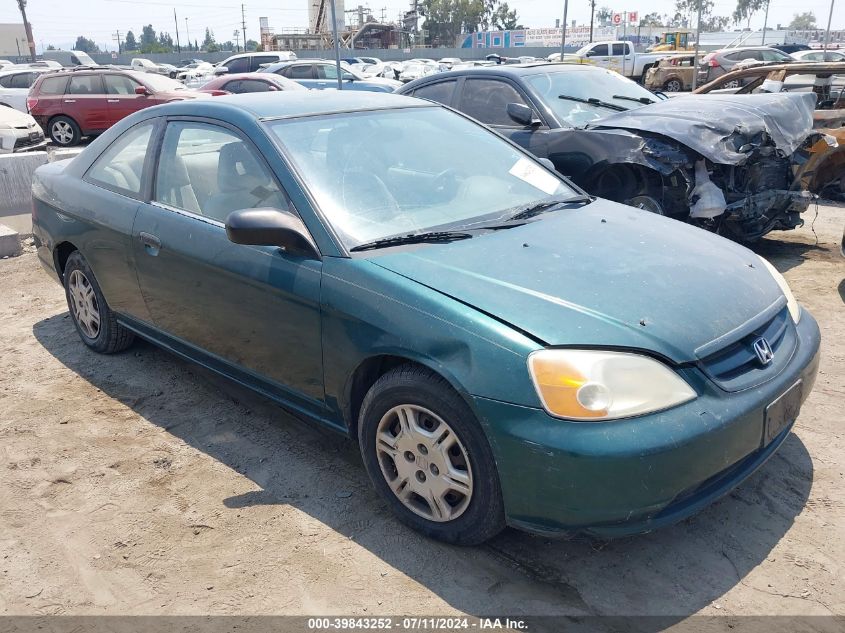 1HGEM22531L092818 2001 Honda Civic Lx