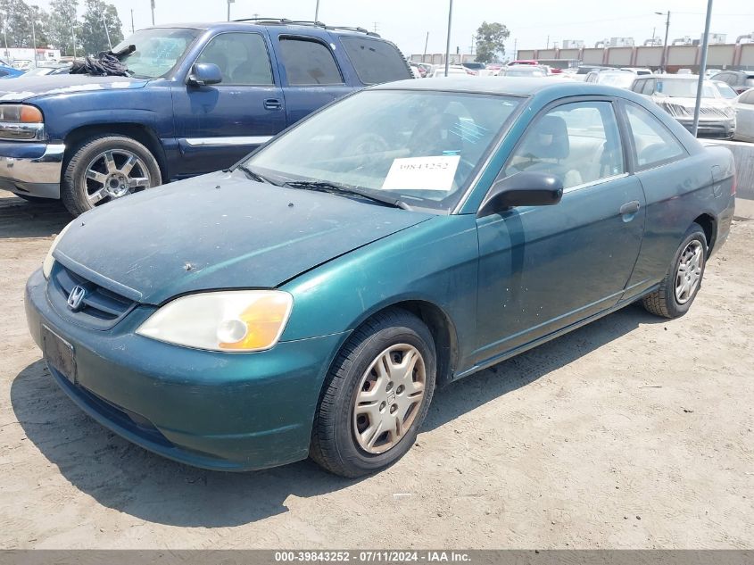 1HGEM22531L092818 2001 Honda Civic Lx