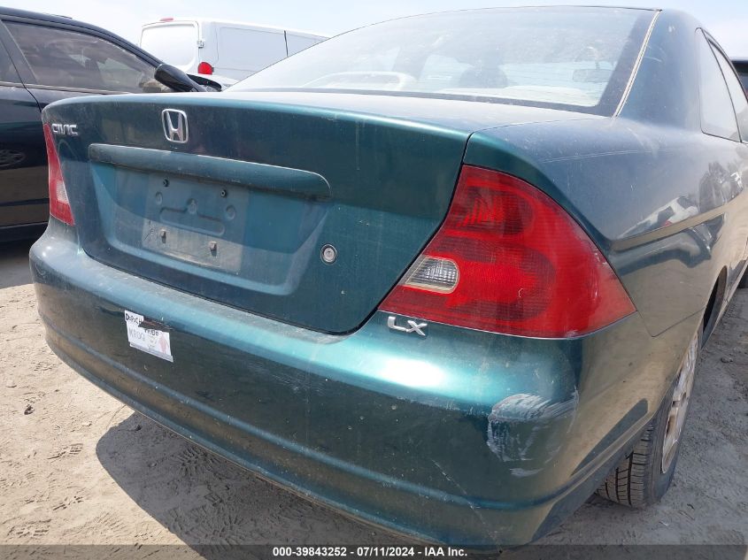 1HGEM22531L092818 2001 Honda Civic Lx