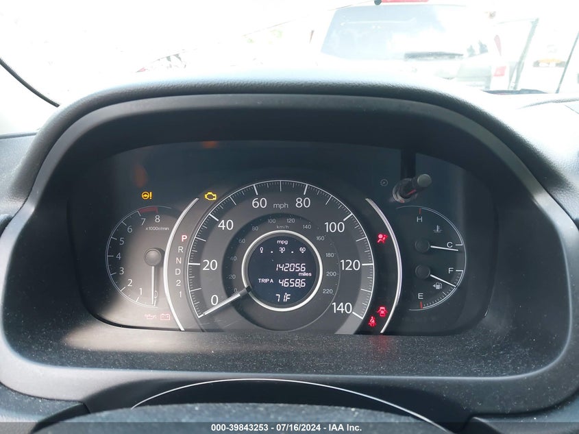 2013 Honda Cr-V Lx VIN: 2HKRM4H3XDH110337 Lot: 39843253