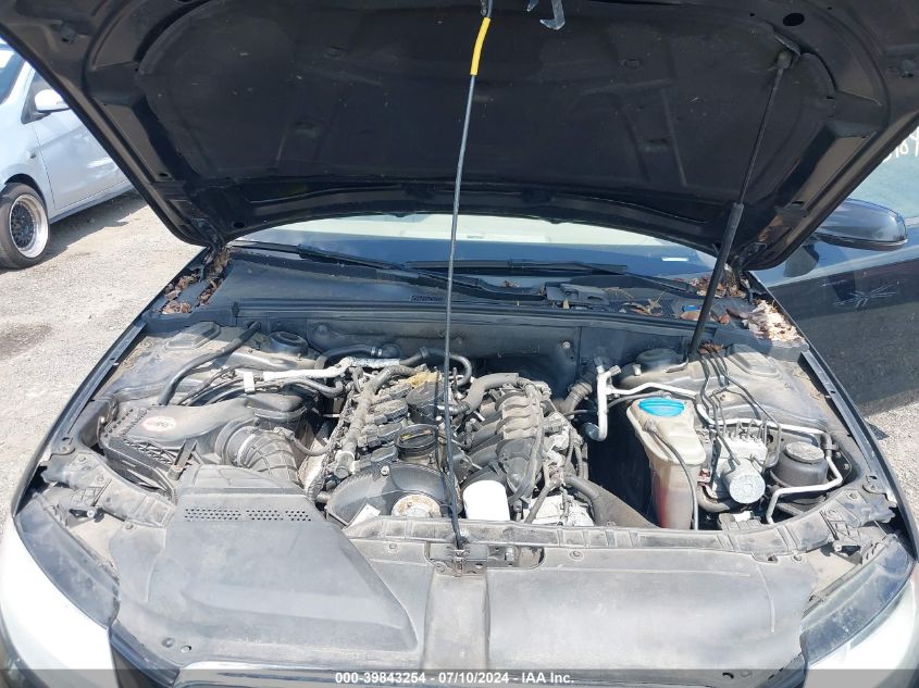 2010 Audi A4 2.0T Premium VIN: WAUBFAFL1AN011931 Lot: 39843254