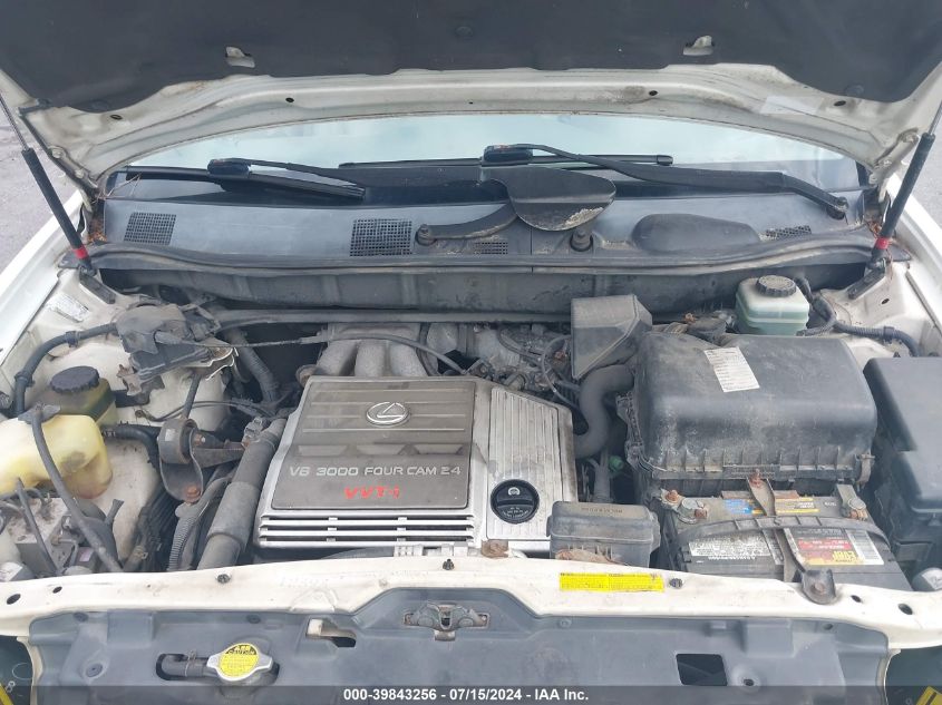 2002 Lexus Rx 300 VIN: JTJHF10U720275990 Lot: 39843256