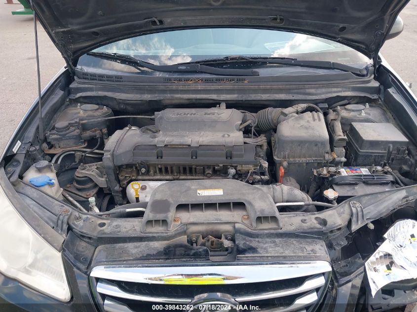 2010 Hyundai Elantra Gls VIN: KMHDU4AD3AU972342 Lot: 39843262