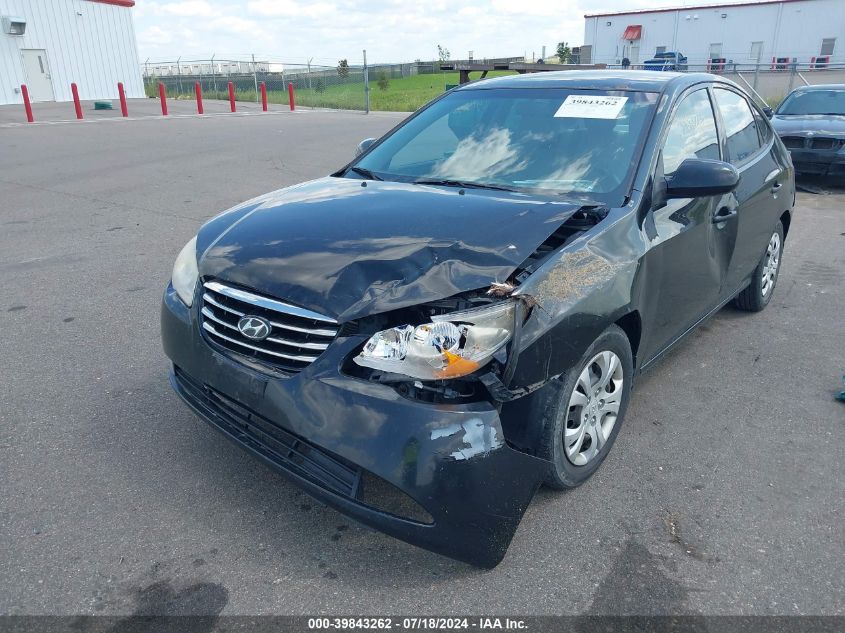 2010 Hyundai Elantra Gls VIN: KMHDU4AD3AU972342 Lot: 39843262