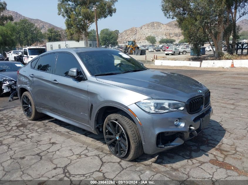 VIN 5UXKU0C52J0G81026 2018 BMW X6, Sdrive35I no.1