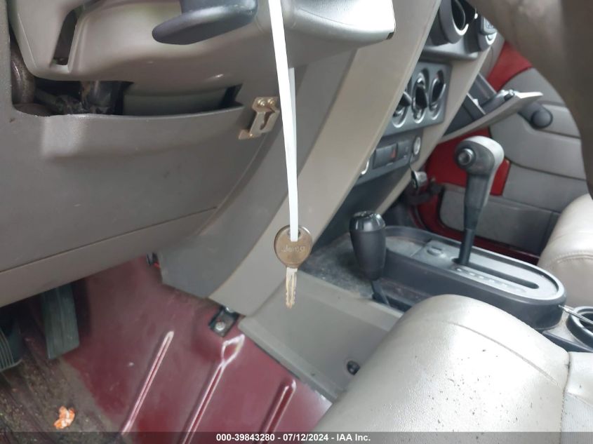 2008 Jeep Wrangler X VIN: 1J4FA24198L608383 Lot: 39843280