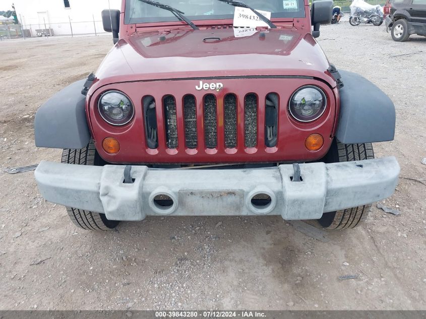 2008 Jeep Wrangler X VIN: 1J4FA24198L608383 Lot: 39843280