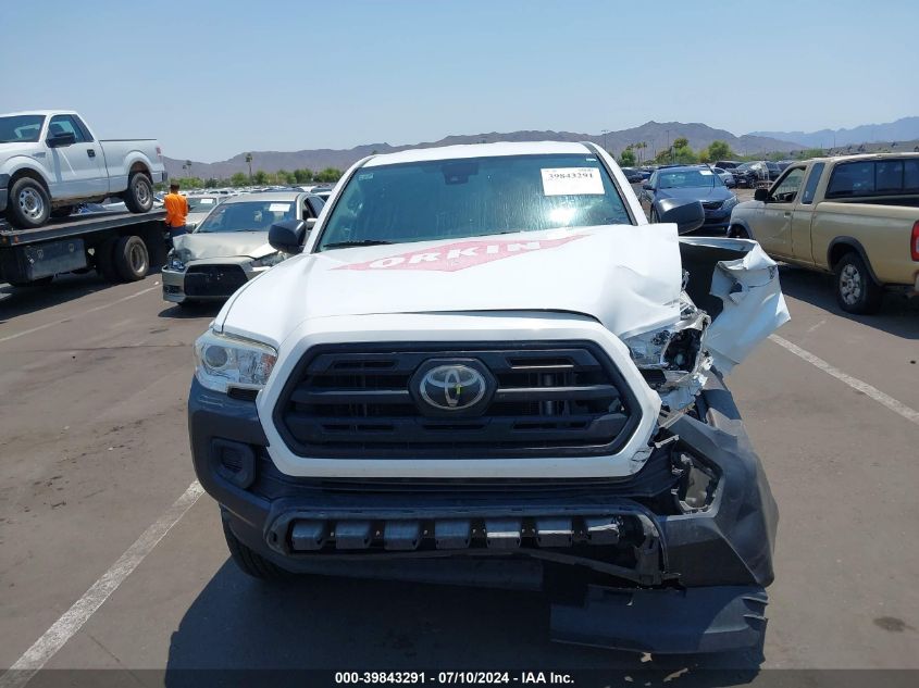2019 Toyota Tacoma Sr VIN: 5TFRX5GN8KX163393 Lot: 39843291
