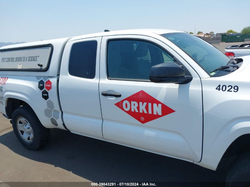 2019 Toyota Tacoma Sr VIN: 5TFRX5GN8KX163393 Lot: 39843291