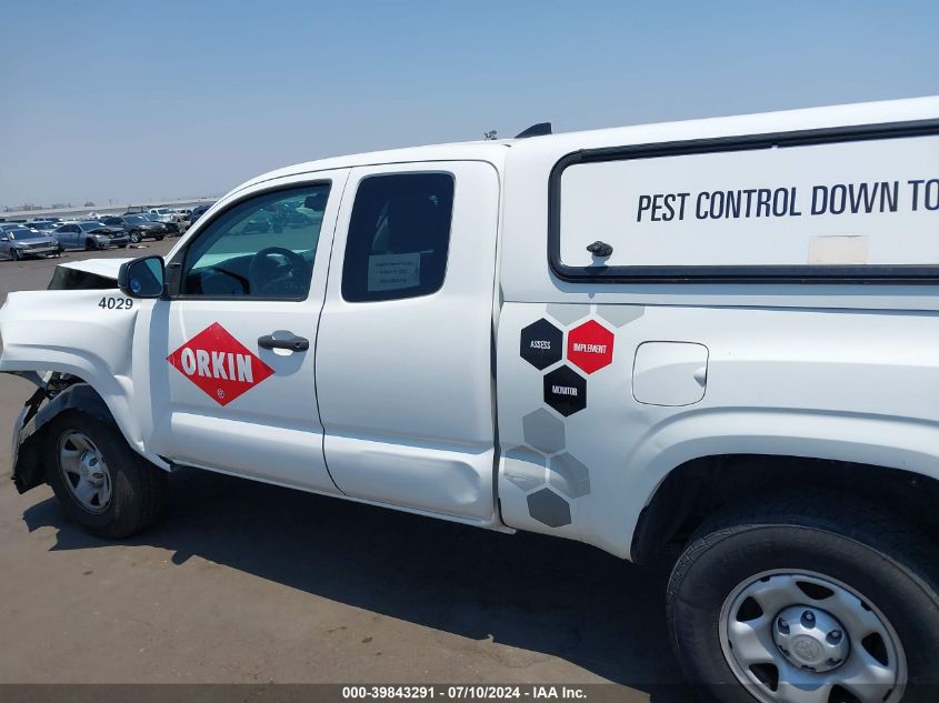 2019 Toyota Tacoma Sr VIN: 5TFRX5GN8KX163393 Lot: 39843291