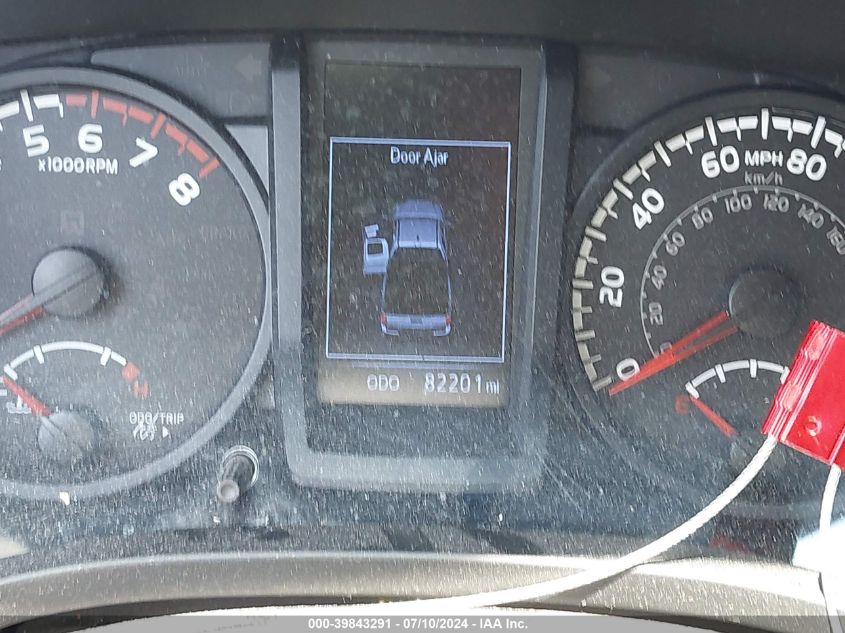 2019 Toyota Tacoma Sr VIN: 5TFRX5GN8KX163393 Lot: 39843291