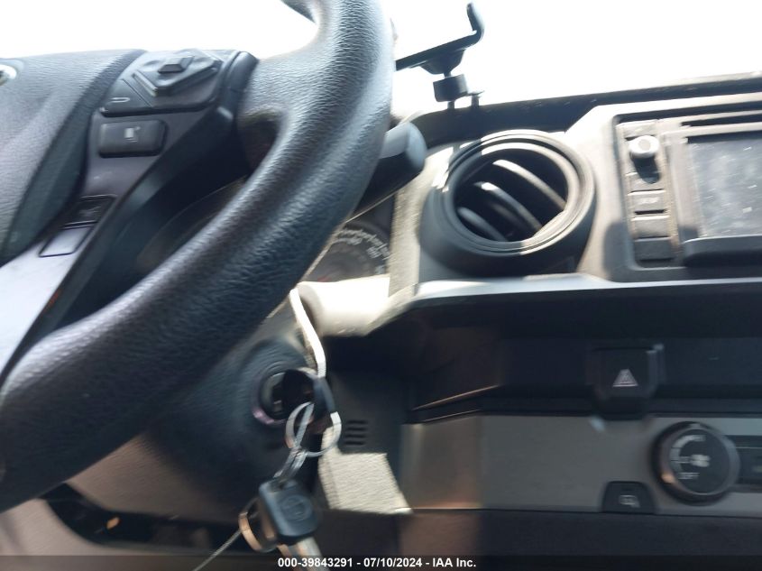 2019 Toyota Tacoma Sr VIN: 5TFRX5GN8KX163393 Lot: 39843291