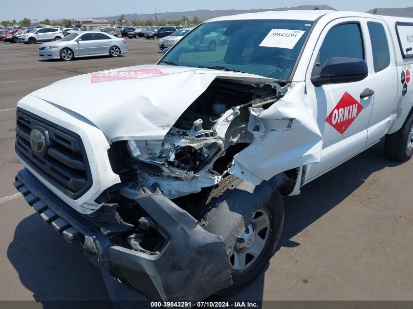 2019 Toyota Tacoma Sr VIN: 5TFRX5GN8KX163393 Lot: 39843291