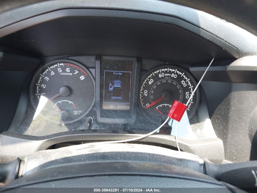 2019 Toyota Tacoma Sr VIN: 5TFRX5GN8KX163393 Lot: 39843291