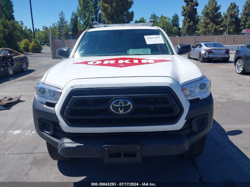 2022 Toyota Tacoma Sr VIN: 3TYRX5GN2NT043149 Lot: 39843293