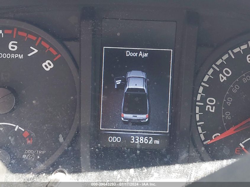 2022 Toyota Tacoma Sr VIN: 3TYRX5GN2NT043149 Lot: 39843293