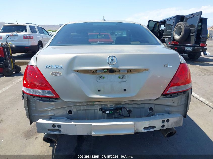 2008 Acura Rl 3.5 VIN: JH4KB165X8C004321 Lot: 39843295