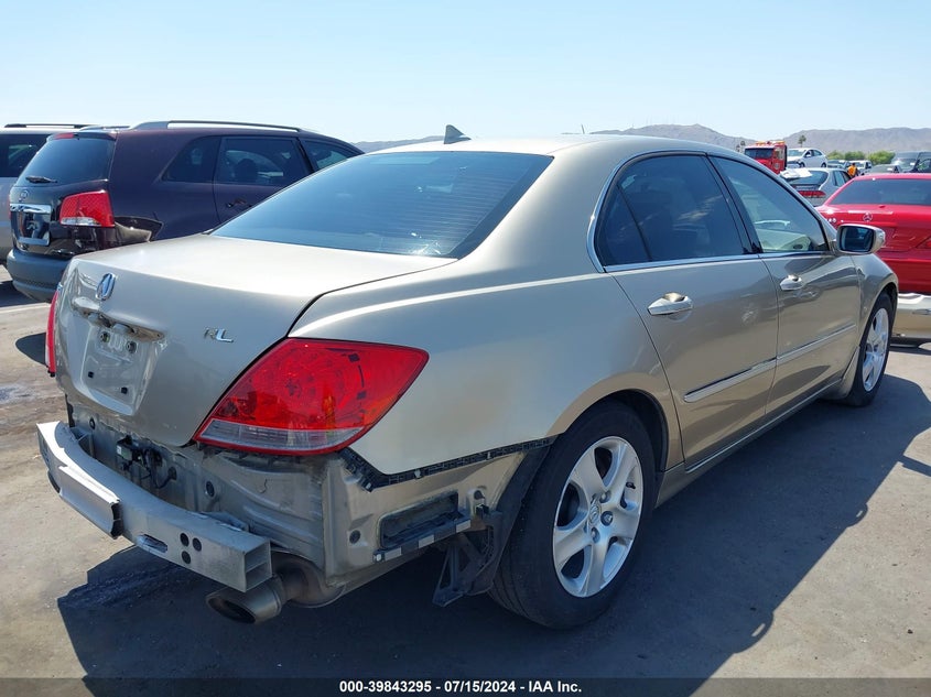 2008 Acura Rl 3.5 VIN: JH4KB165X8C004321 Lot: 39843295