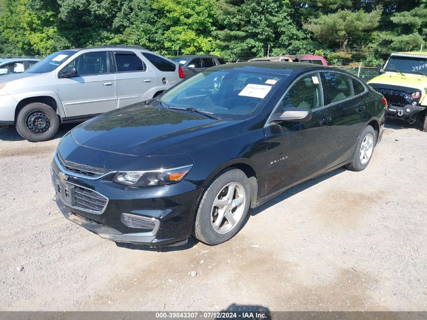 2017 Chevrolet Malibu Ls VIN: 1G1ZB5ST6HF213607 Lot: 39843307