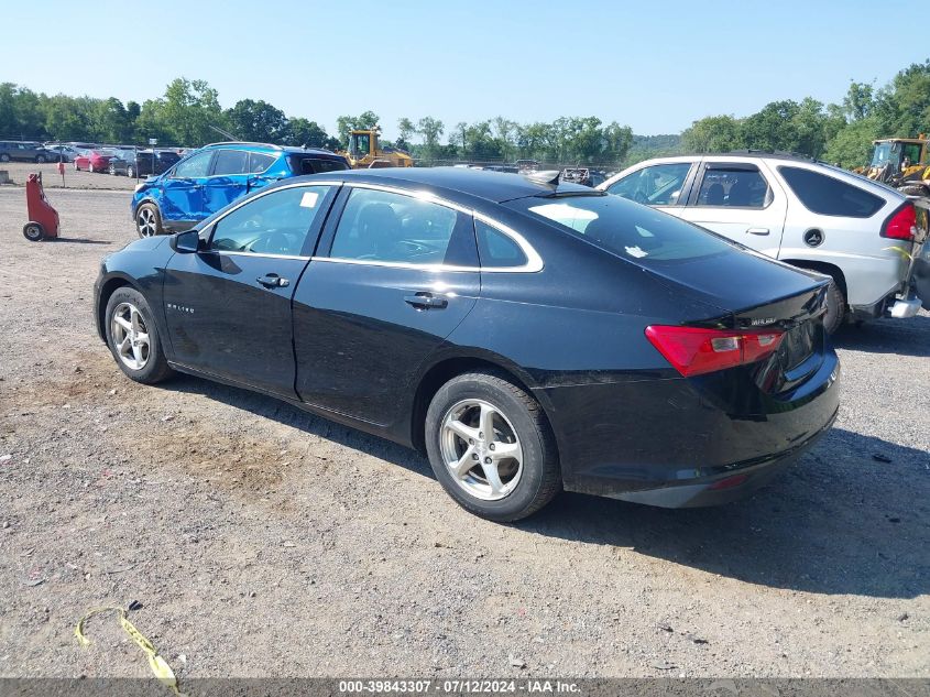 2017 Chevrolet Malibu Ls VIN: 1G1ZB5ST6HF213607 Lot: 39843307