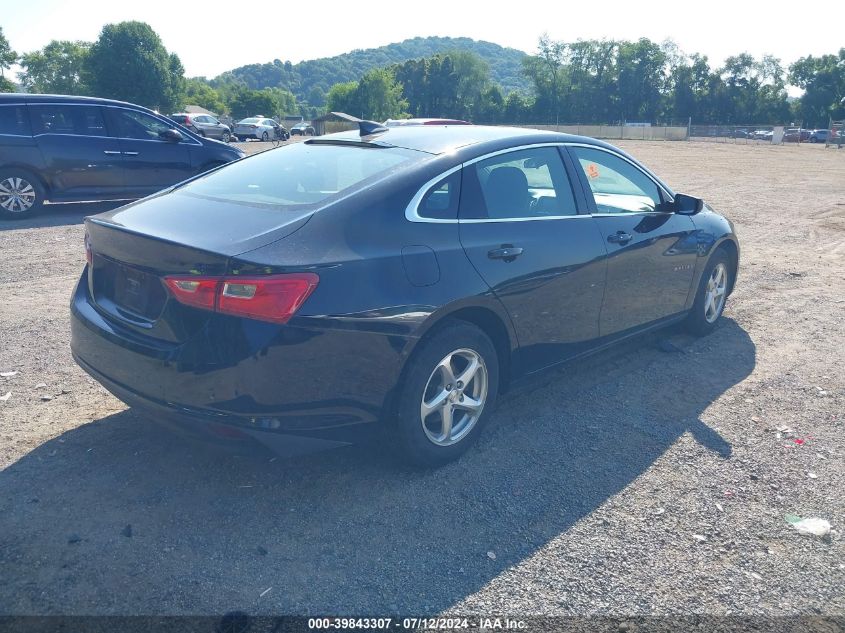 2017 Chevrolet Malibu Ls VIN: 1G1ZB5ST6HF213607 Lot: 39843307