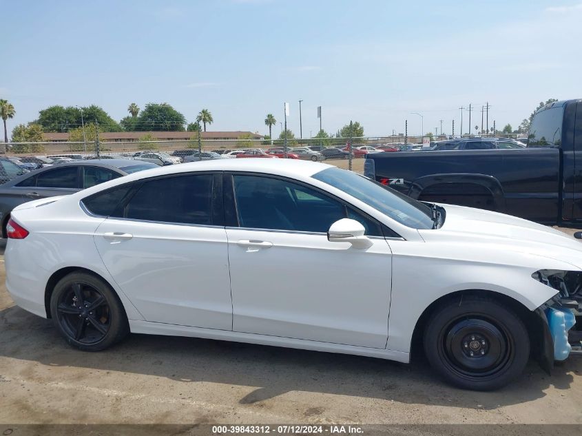 2016 Ford Fusion Se VIN: 3FA6P0H76GR386818 Lot: 39843312