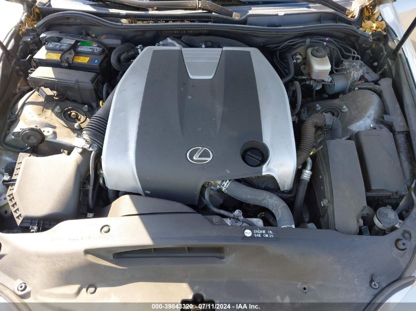 2014 Lexus Is 350 VIN: JTHBE1D21E5004708 Lot: 39843320